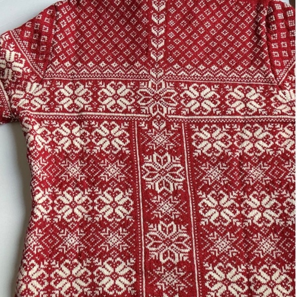 Dale of Norway Olympic, ١/4 zip women pullover Sz M made in Norway 🇳🇴 - Picture 10 of 12